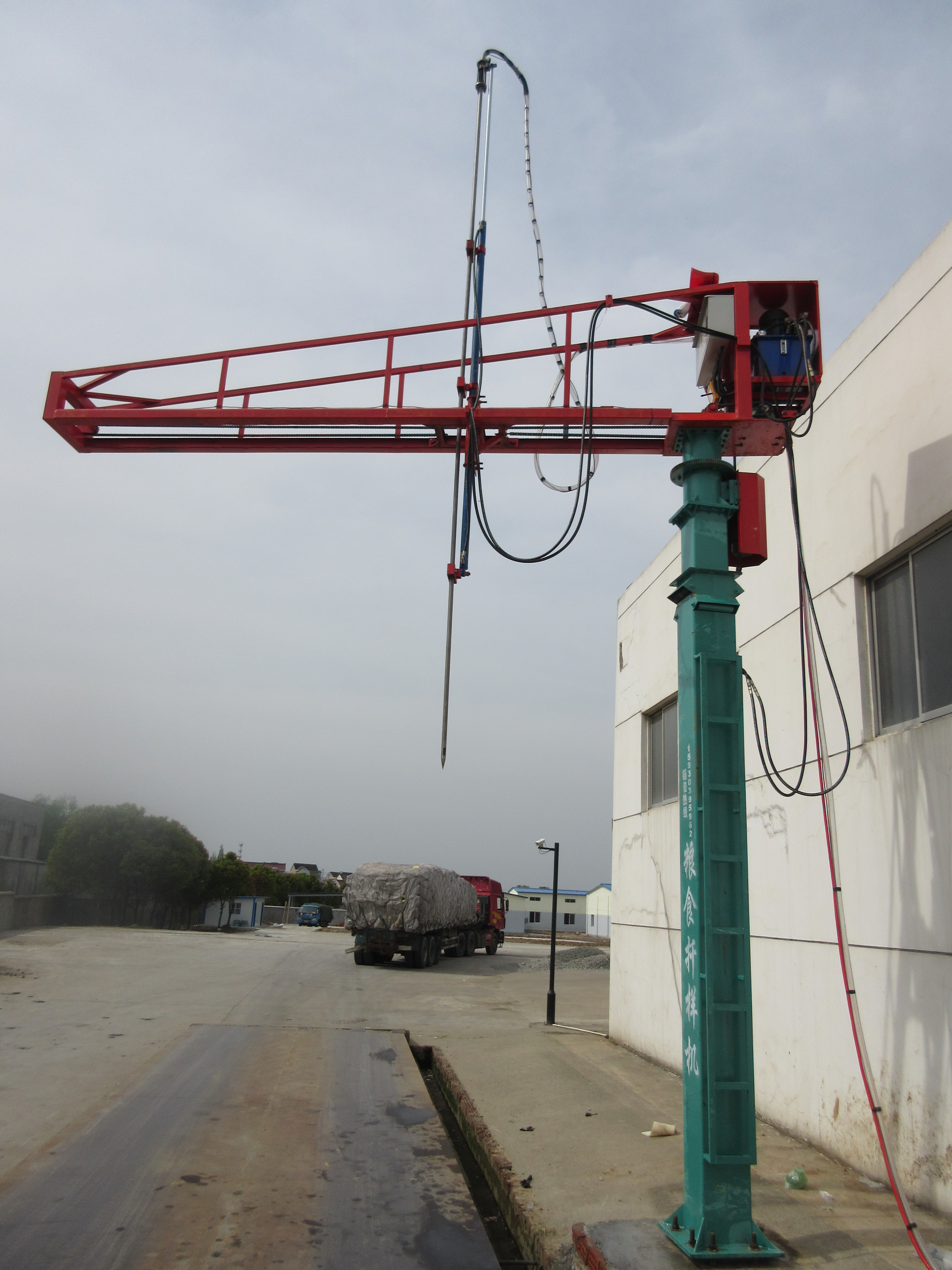 伸縮智能扦樣機-電動智能扦樣機-糧食智能扦樣機